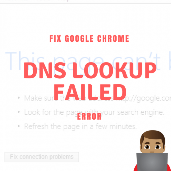 Fix DNS Lookup Failed Error (Windows & MAC) - Hi-Tech Weirdo