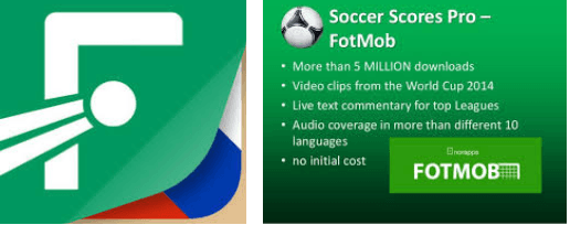 best football score applications