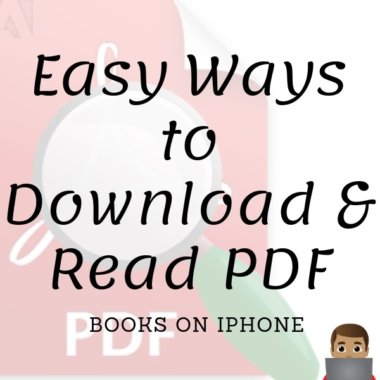 Easy Ways to Download & Read PDF books on iPhone