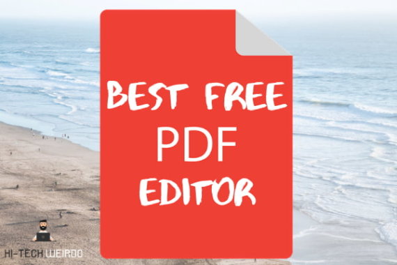 Best free pdf editors