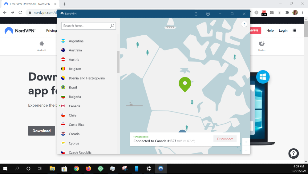 nordvpn windows 10 download