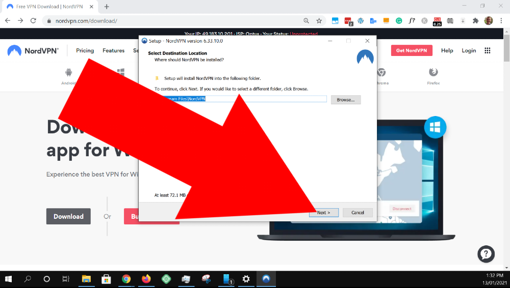 download nordvpn for windows 11