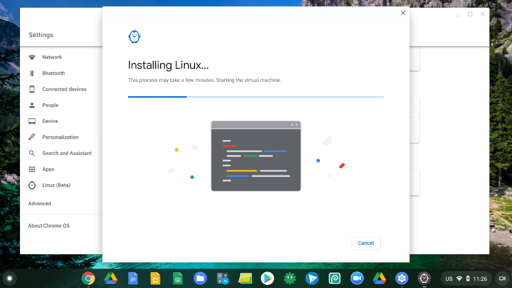 how to use linux apps on chromebook