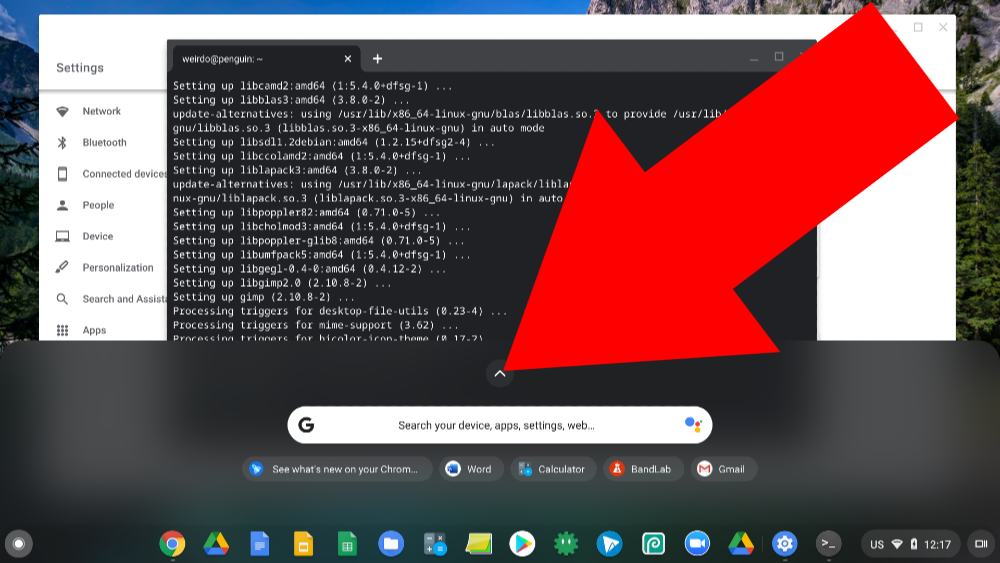 how to use linux beta on chromebook