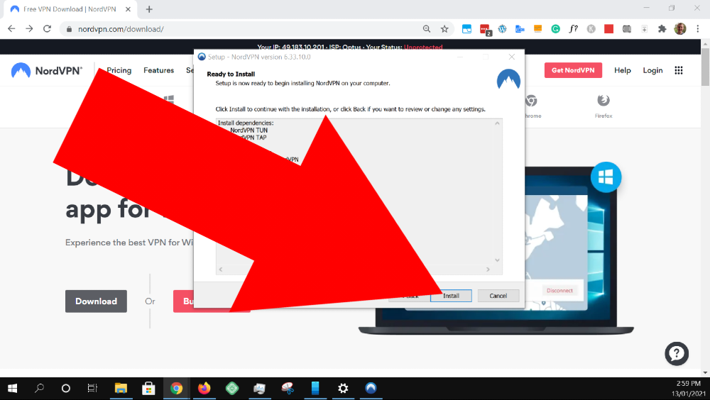 how to use nordvpn on windows 10