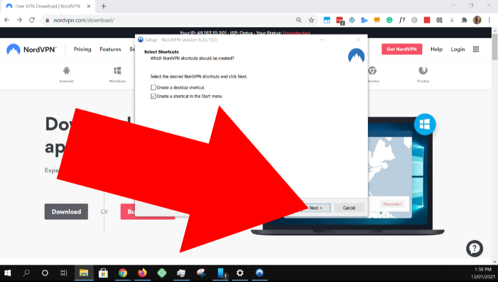 how to use nordvpn on windows