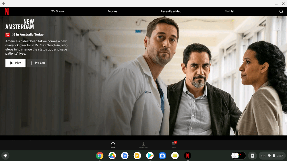 chromebook netflix offline