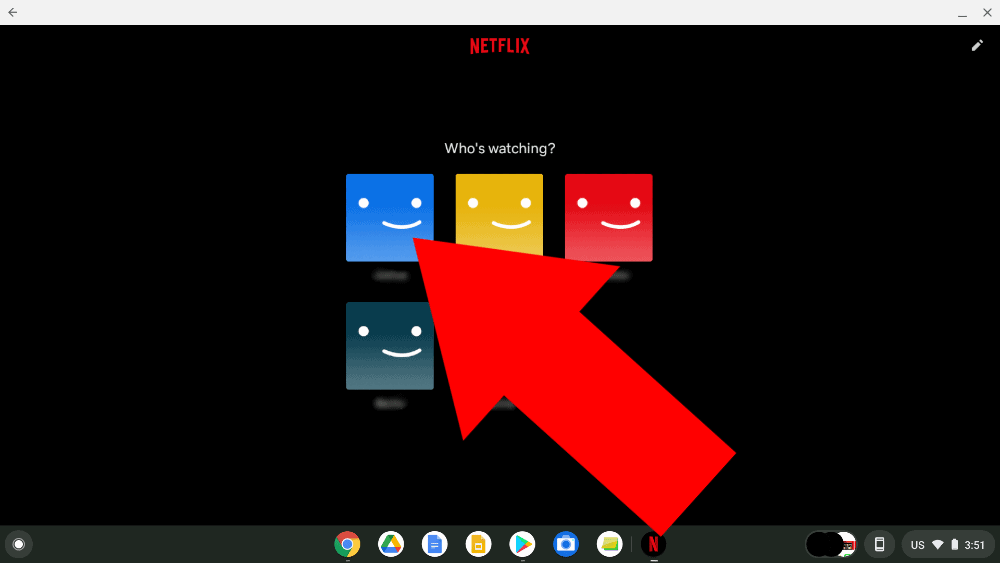 netflix chromebook