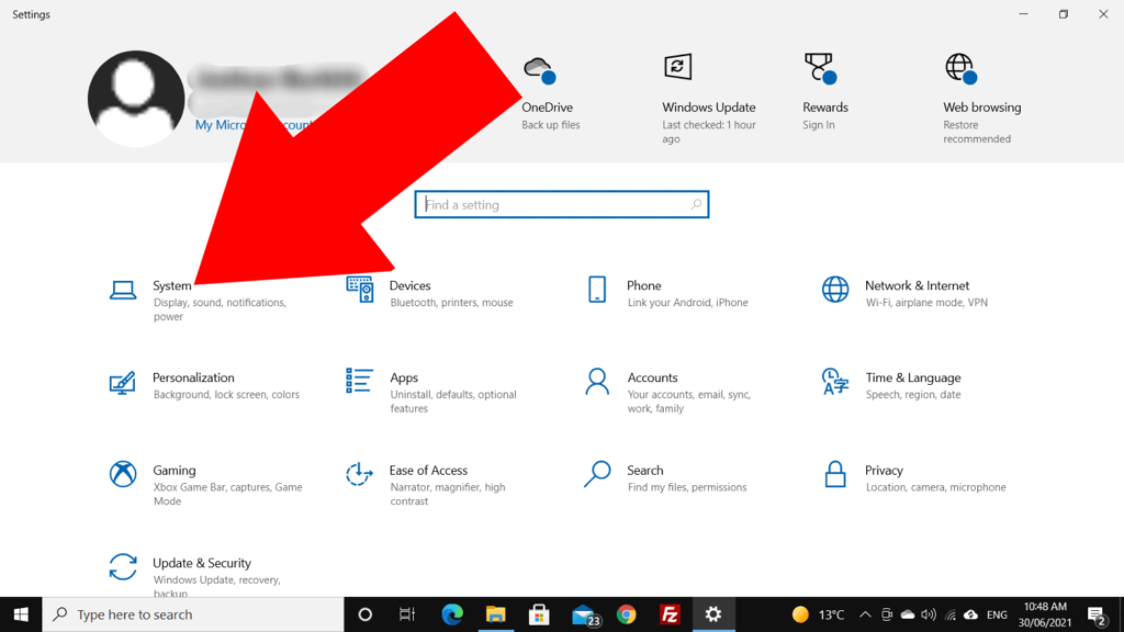 how to change pc name windows 10