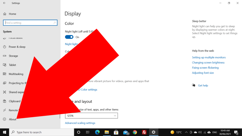 how to change system name in windows 10
