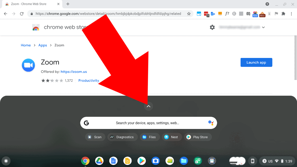 how to download zoom on hp chromebook