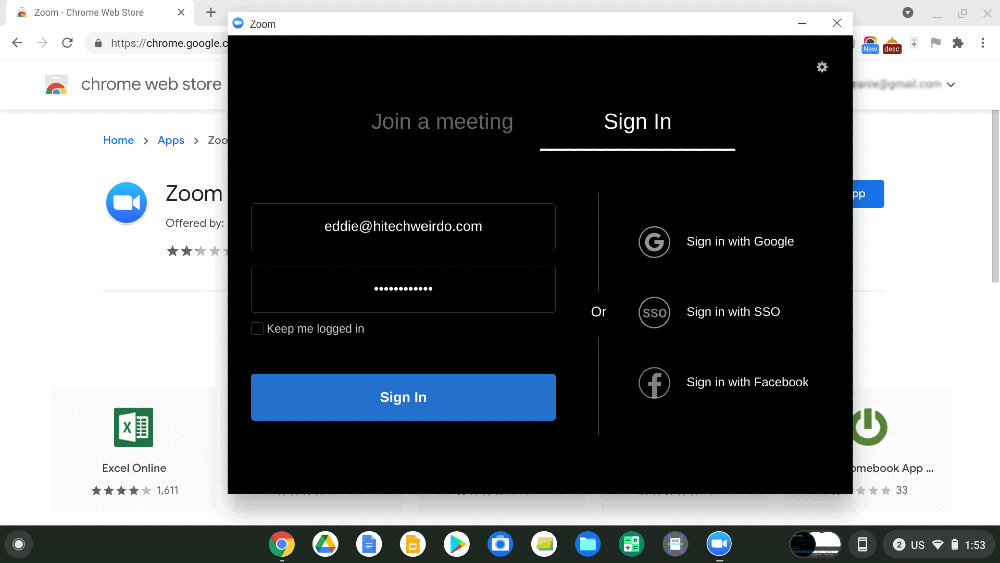 how to install zoom app on chromebook