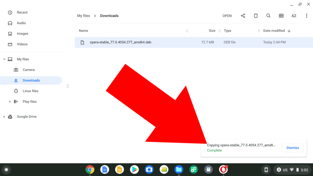 opera download chromebook