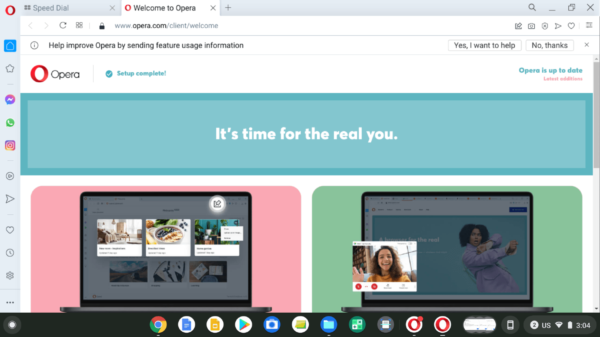 opera gx download for chromebook