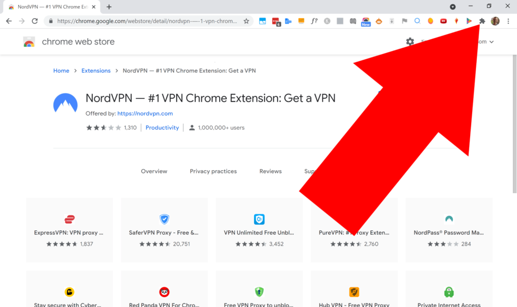 chrome nordvpn