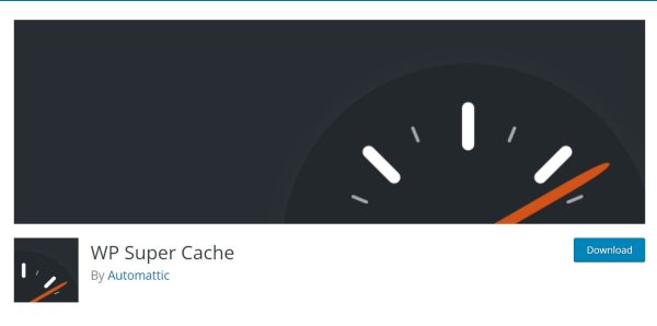 wp super cache plugin