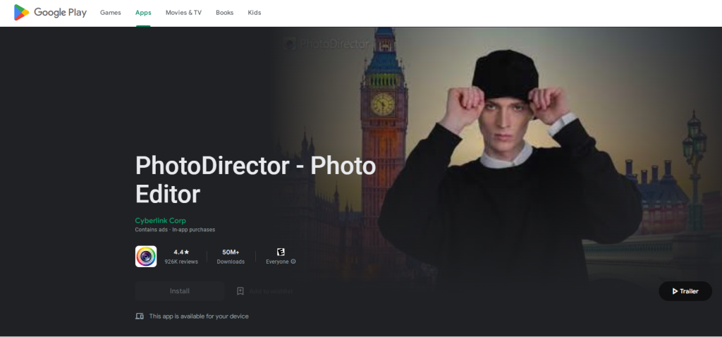 PhotoDirector on Google Play