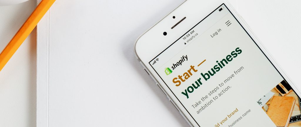 Shopify on Phone