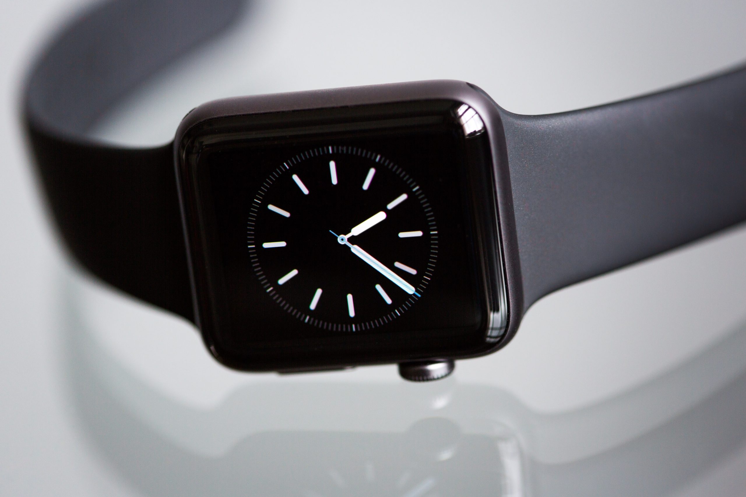 apple watch closeup